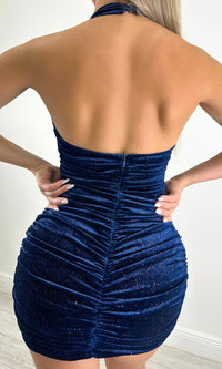 VANESSA VELVET MINI (MIDNIGHT BLUE)