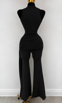 STEPHANIE RUCHED JUMPSUIT