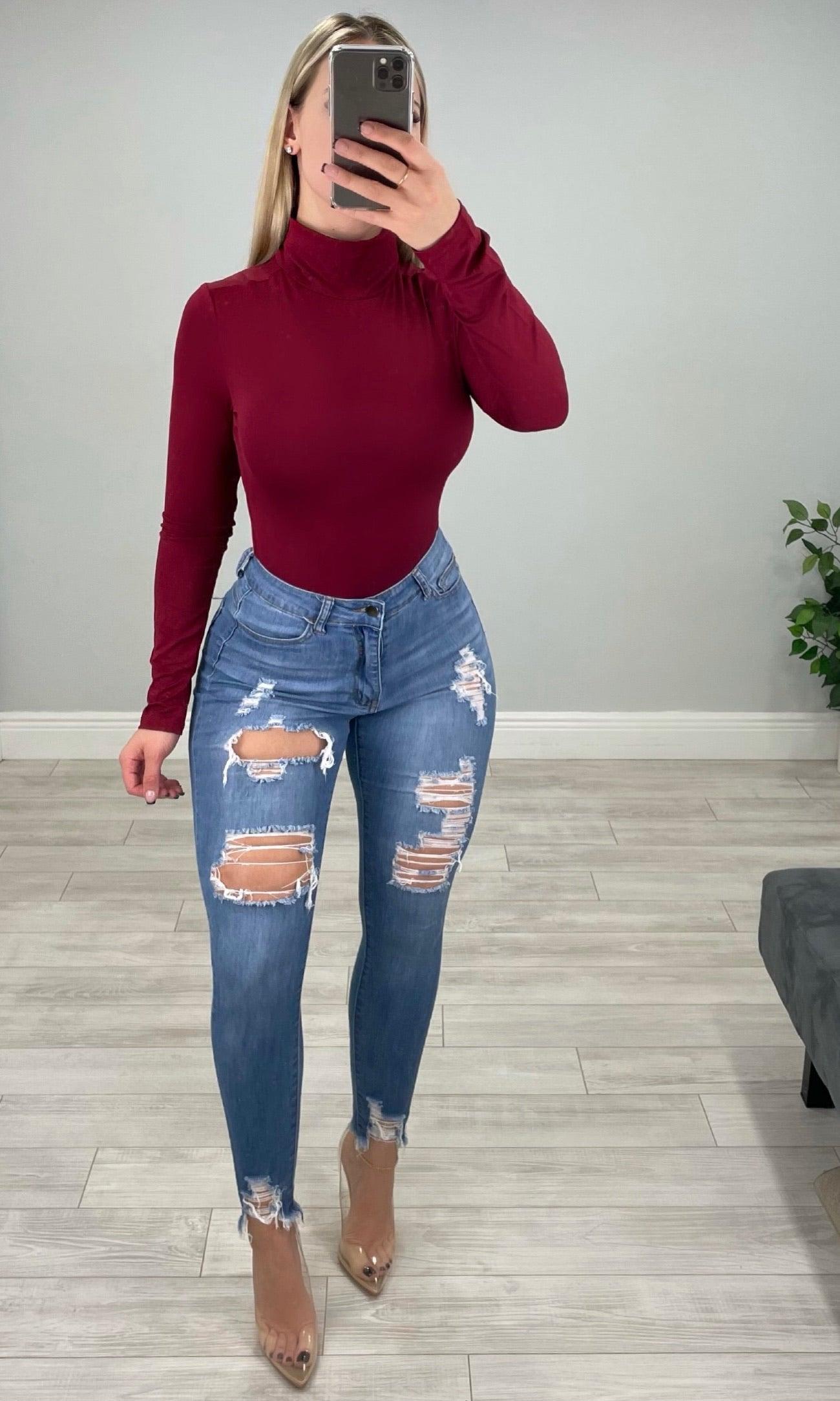 XIOMARA BODYSUIT (7 COLORS AVAILABLE) - Elite Styles Boutique