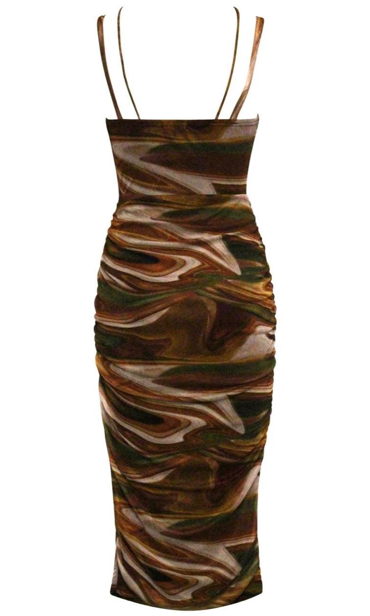 MALIKA MIDI DRESS - Elite Styles Boutique